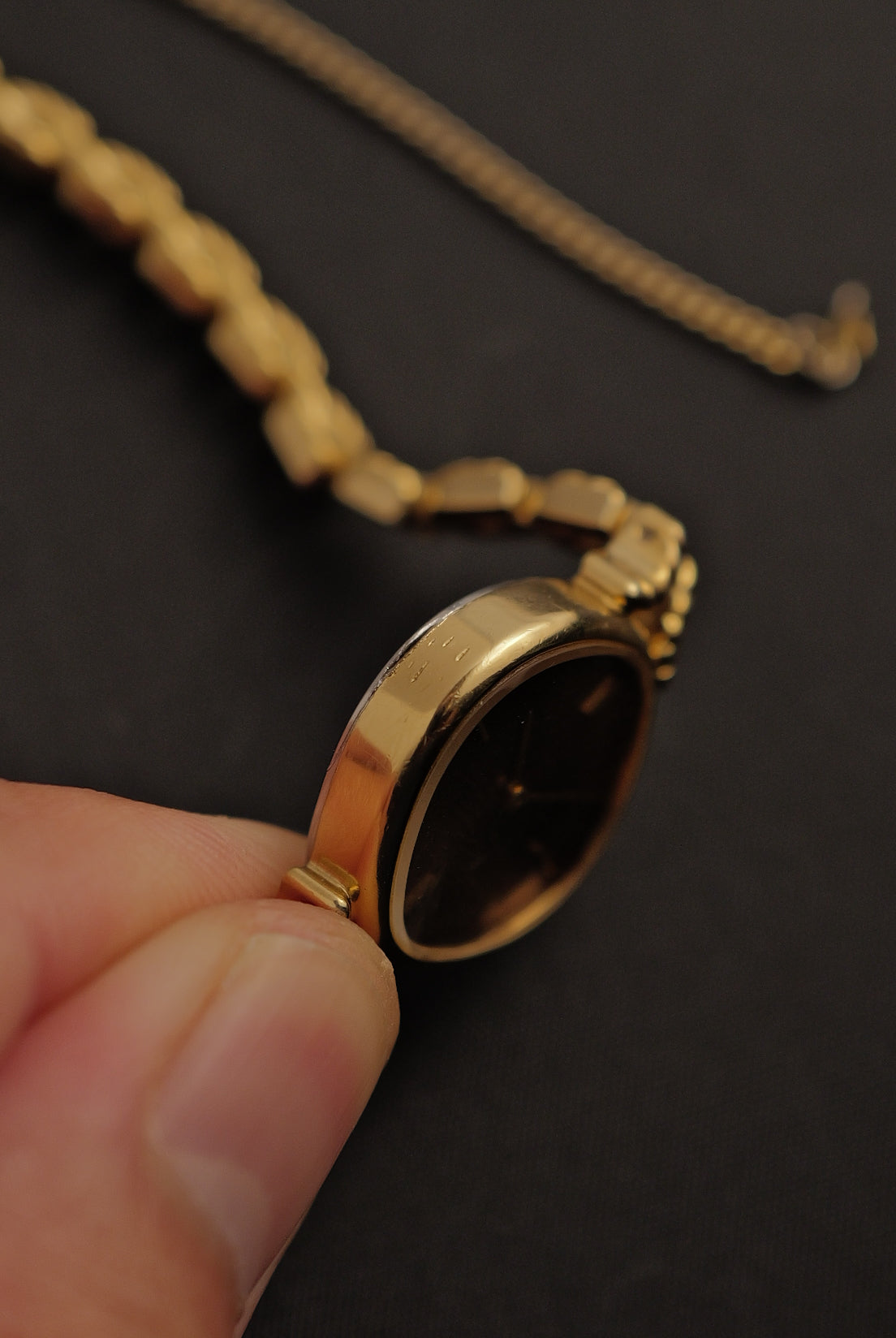 Seiko Quartz "Amber flare" Circa. 1980