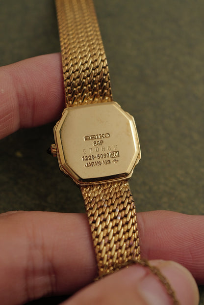 Seiko Exceline "Octa Chain" Circa.1985 (cut to size)