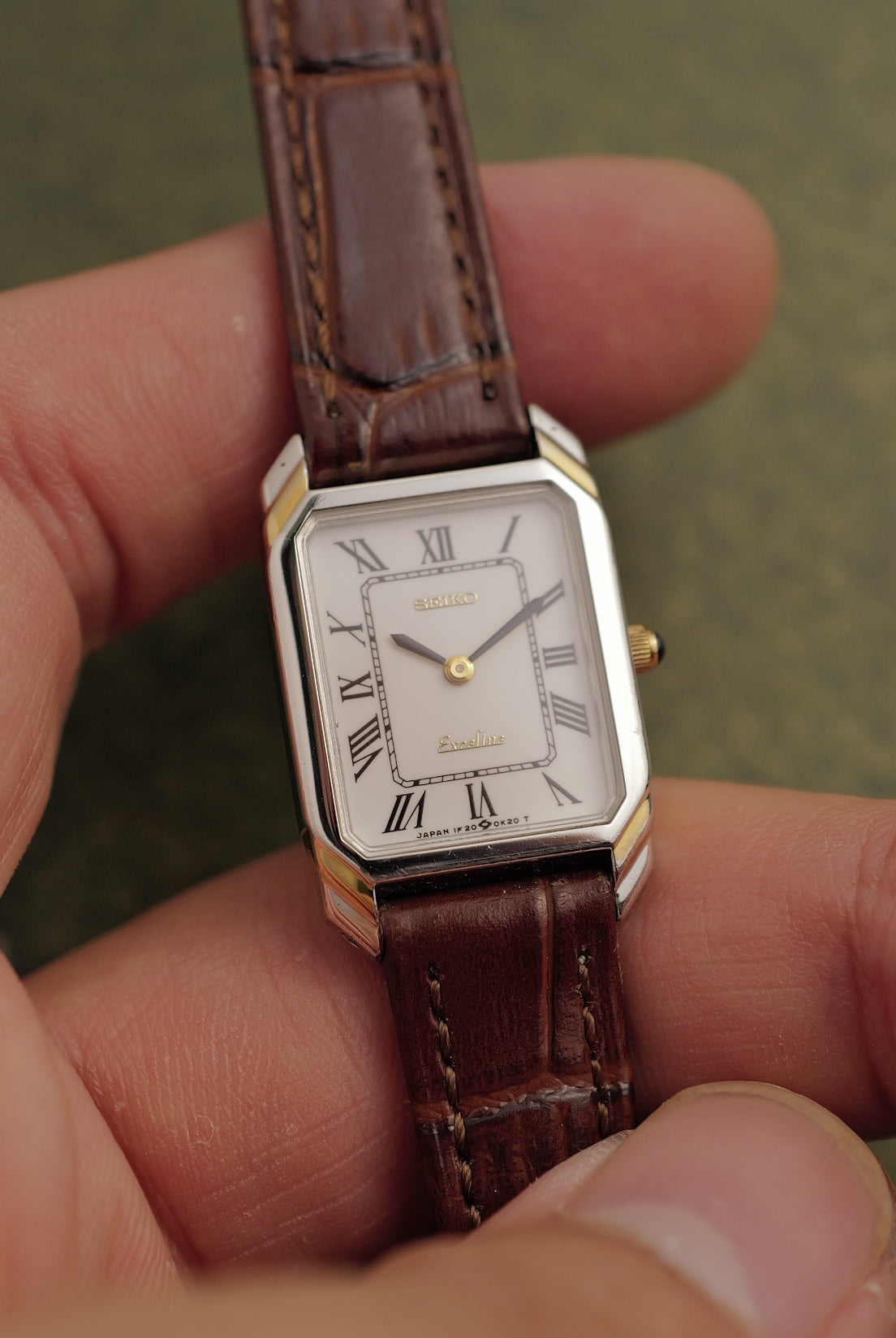 Seiko Exceline Art-deco Tank Circa. 1989 – My First Vintage