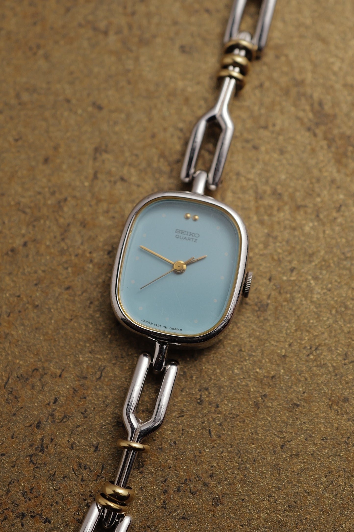 Seiko Quartz "Tiffany" link bracelet circa. 1981