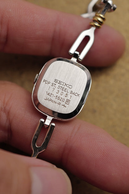 Seiko Quartz "Tiffany" link bracelet circa. 1981