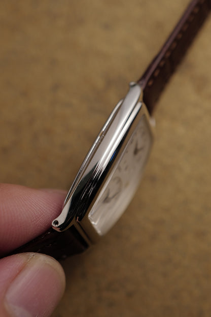 Seiko "Tonneau Dual time" Circa. 1995 in steel