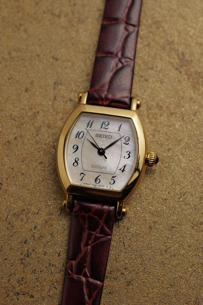 Seiko Exceline "Tortue" Mother of Pearl Circa. 1991