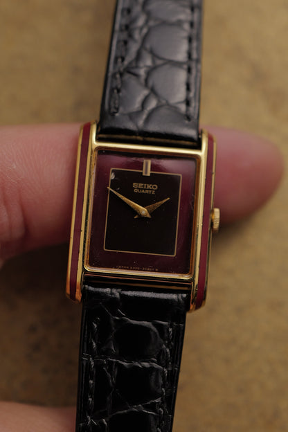 Seiko Tank Art-Deco Lacquer Circa. 1982