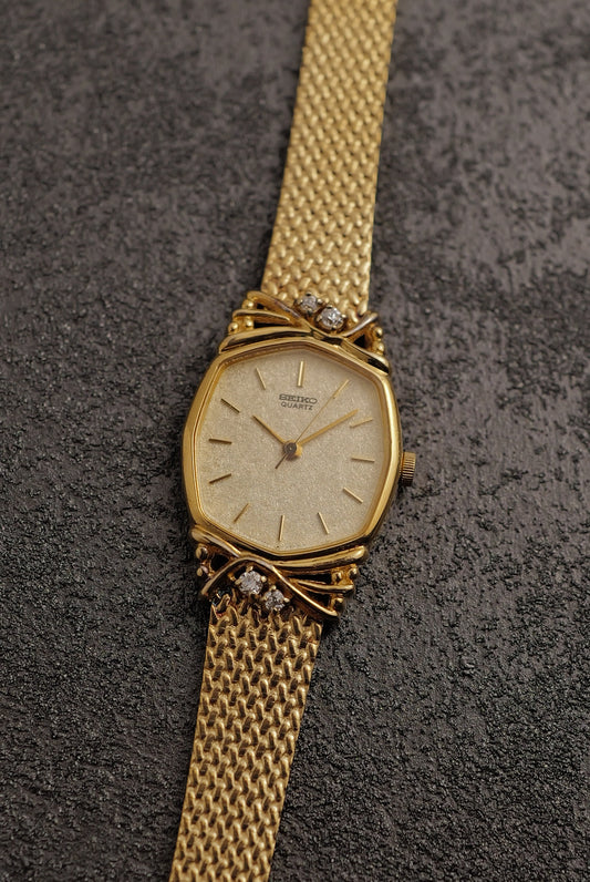 Seiko Quartz "Art-deco Octa" Circa. 1985