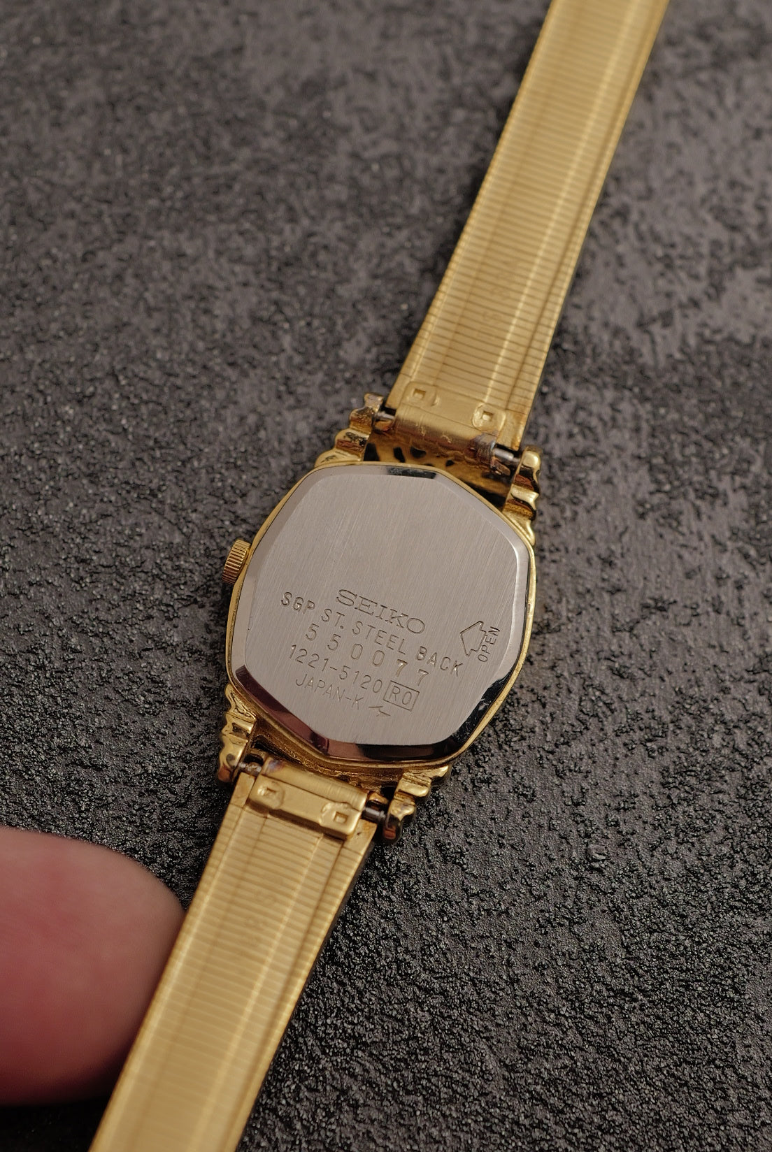 Seiko Quartz "Art-deco Octa" Circa. 1985