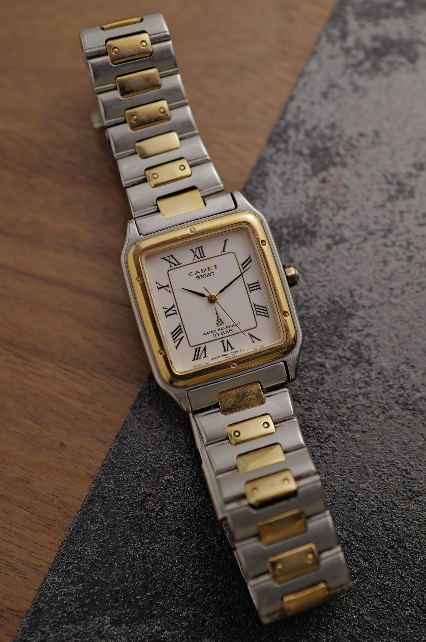 Seiko Cadet "Santos" 7N01-5010 Circa. 1990