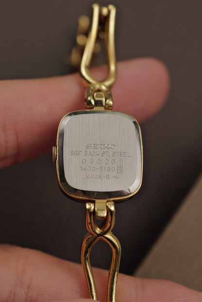 Seiko Quartz "Golden knot" Circa. 1980