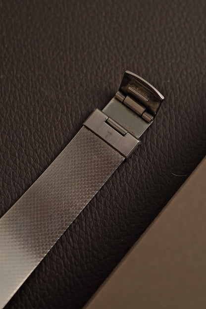 Seiko Quartz "Sunburst Blue Cushion" Circa. 1988