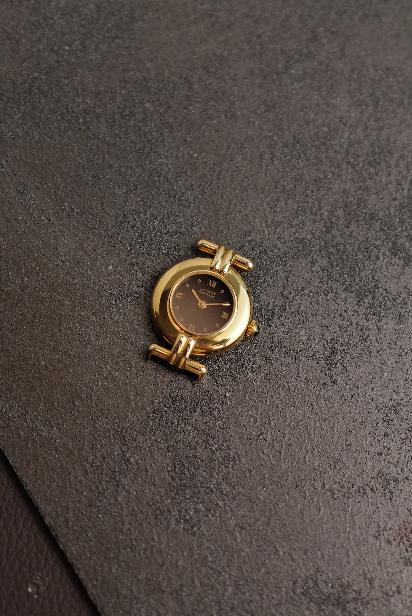 Cartier Colisee " Art-deco Roman" Quartz Circa. 1980s Full set