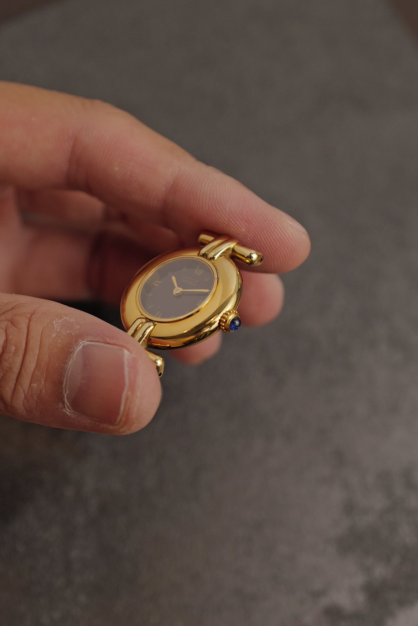 Cartier Colisee " Art-deco Roman" Quartz Circa. 1980s Full set