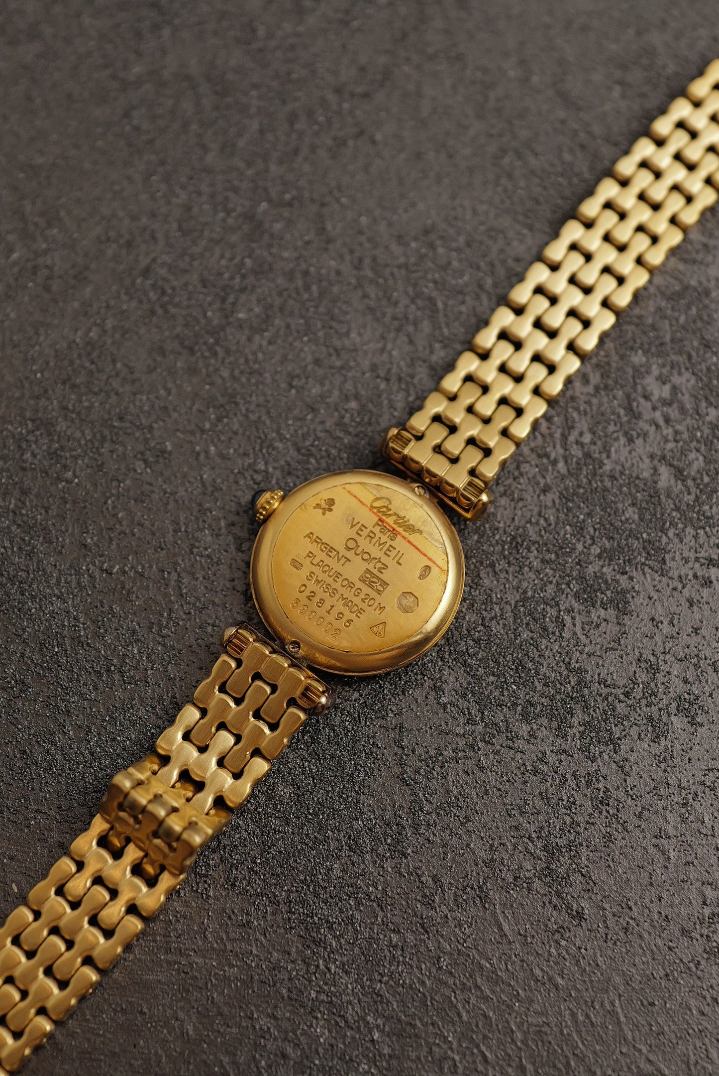 Cartier Colisee " Art-deco Roman" Quartz Circa. 1980s Full set