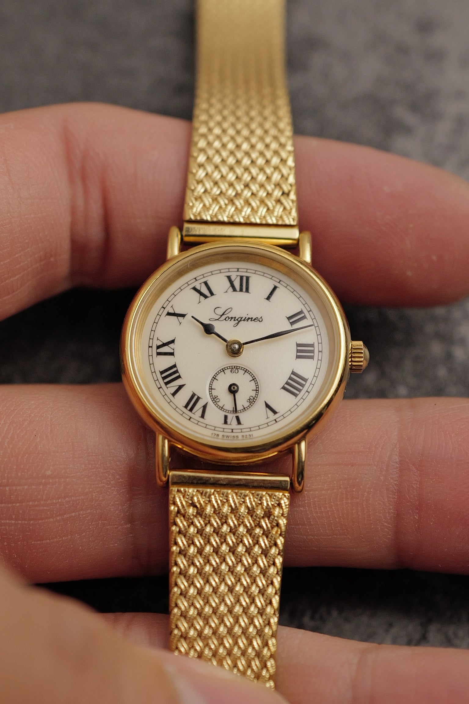 Ladies Longines Charleston Quartz Circa. 1990s w/ original