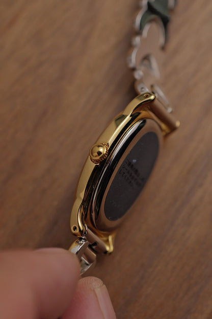 Seiko Ladies "Baignoire" Gold Circa. 1995