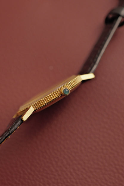 Tressa Mexican Coin watch Circa. 1970s