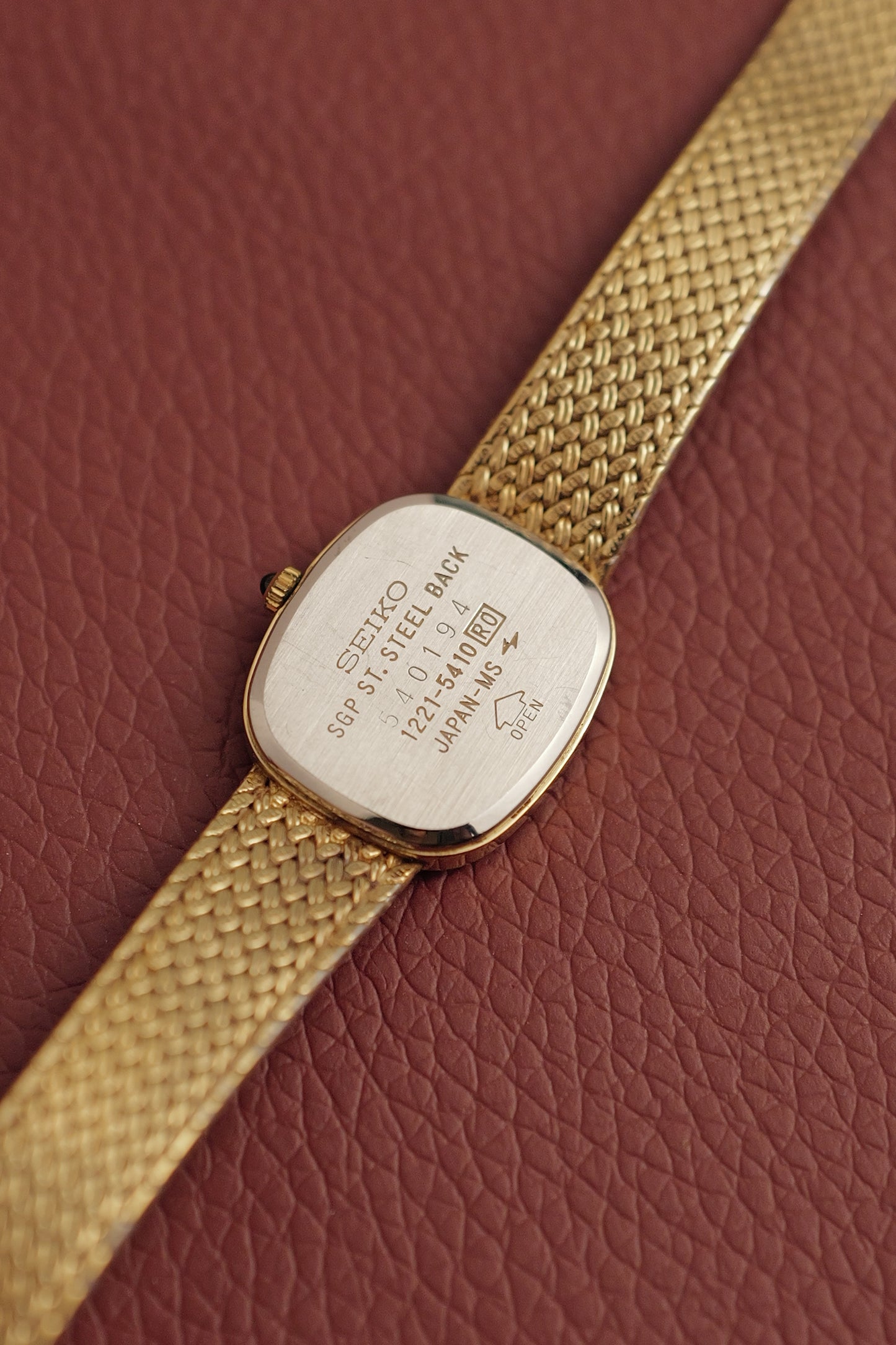 Seiko Exceline "Golden Wisp" Full Bracelet Circa. 1986