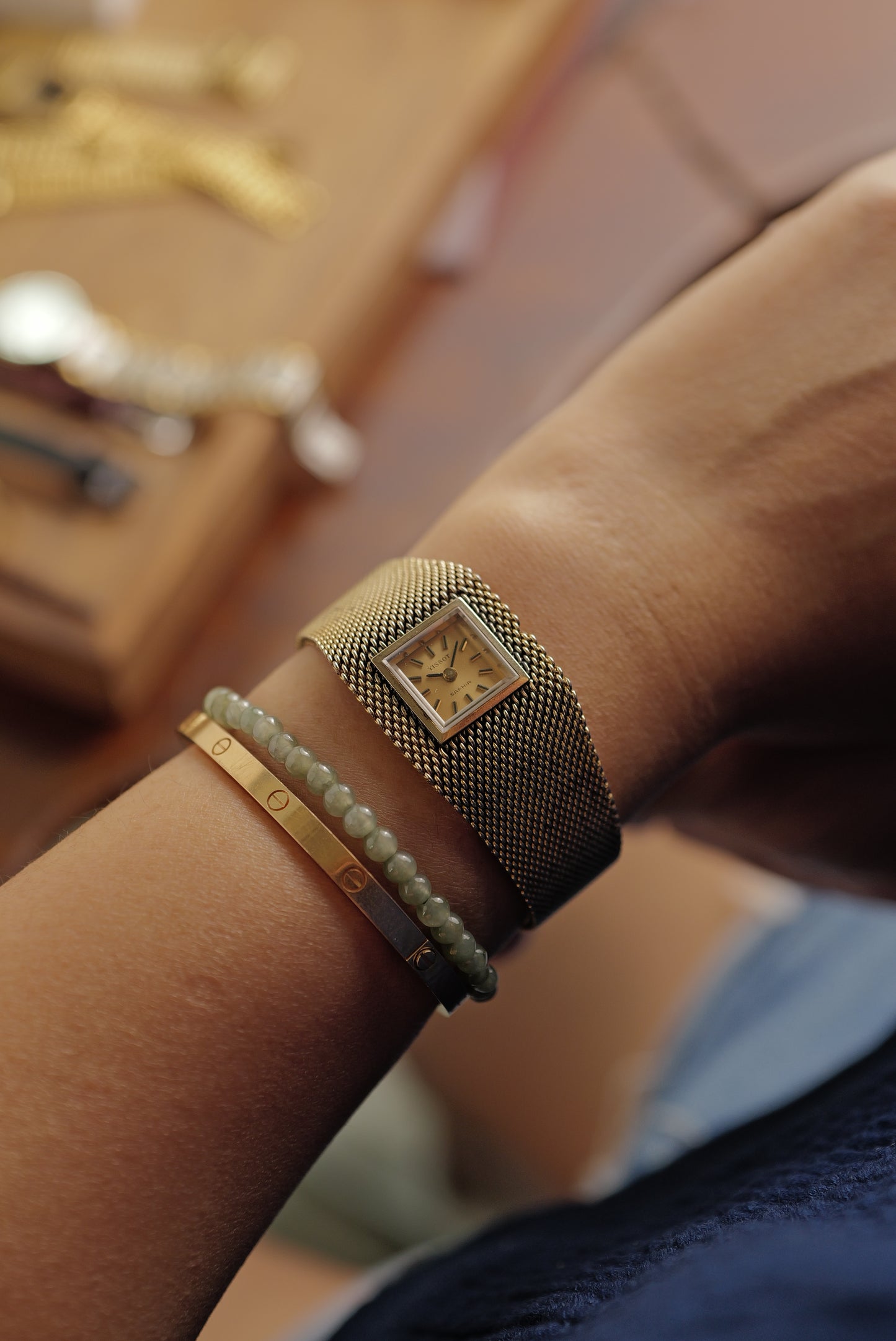 Tissot "Mesh Sleeves" Circa. 1970s