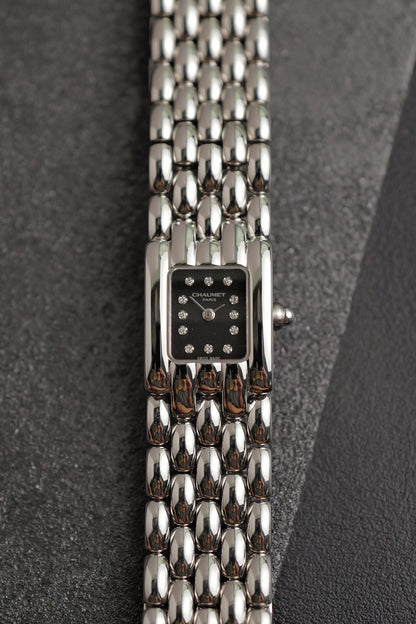 Chaumet Khesis w/ Original Diamond markers Circa. 2000s