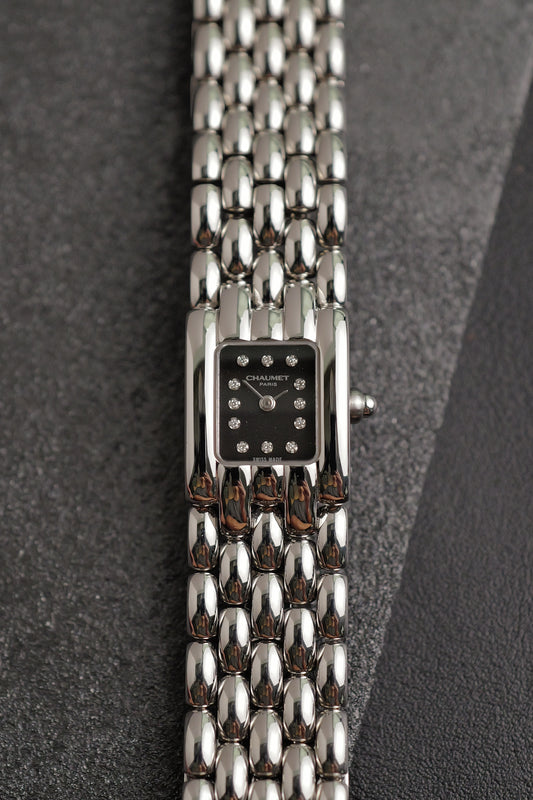 Chaumet Khesis w/ Original Diamond markers Circa. 2000s
