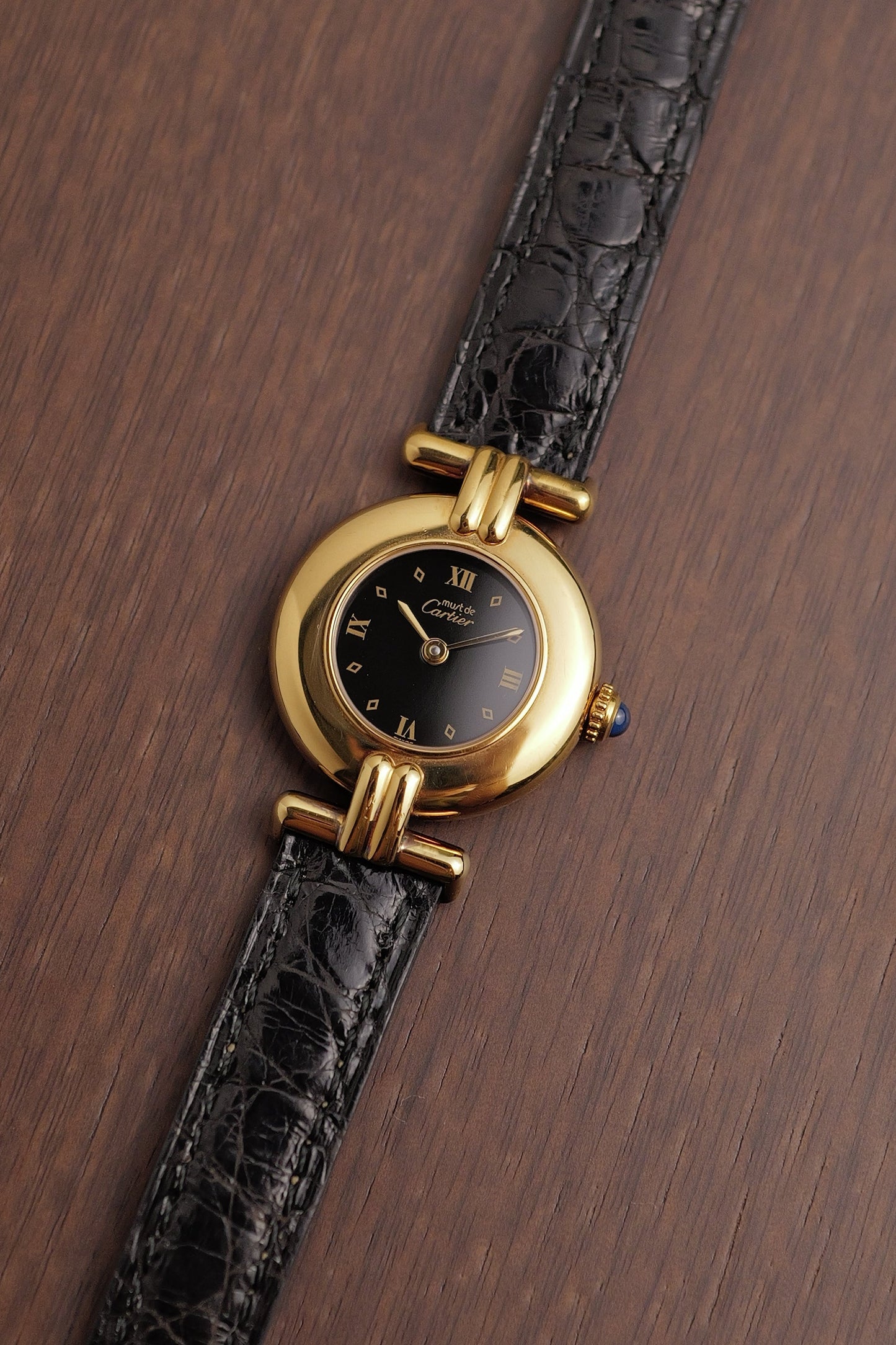 Cartier Colisee " Art-deco Roman" Quartz Circa. 1980s Full set