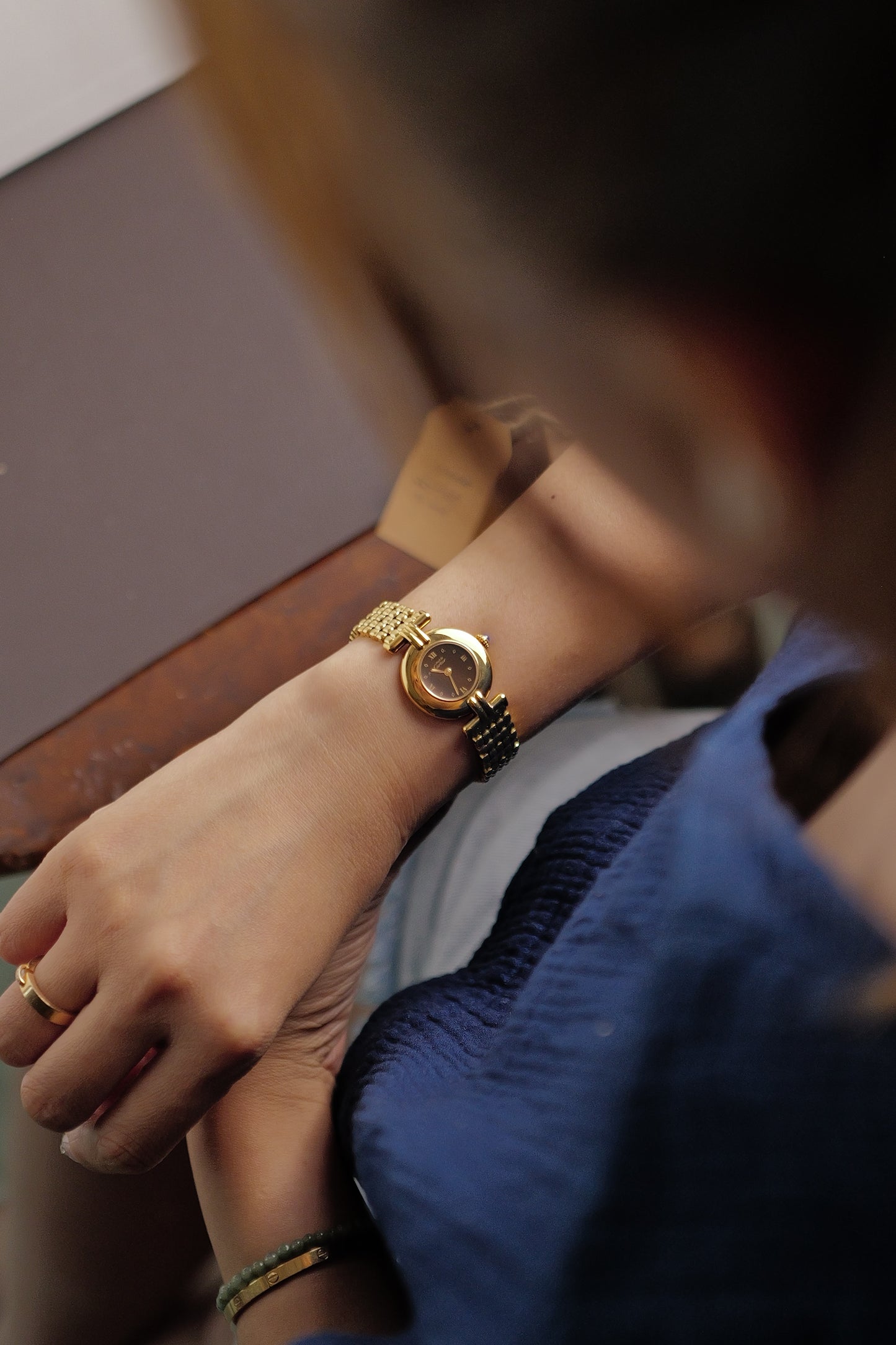 Cartier Colisee " Art-deco Roman" Quartz Circa. 1980s Full set