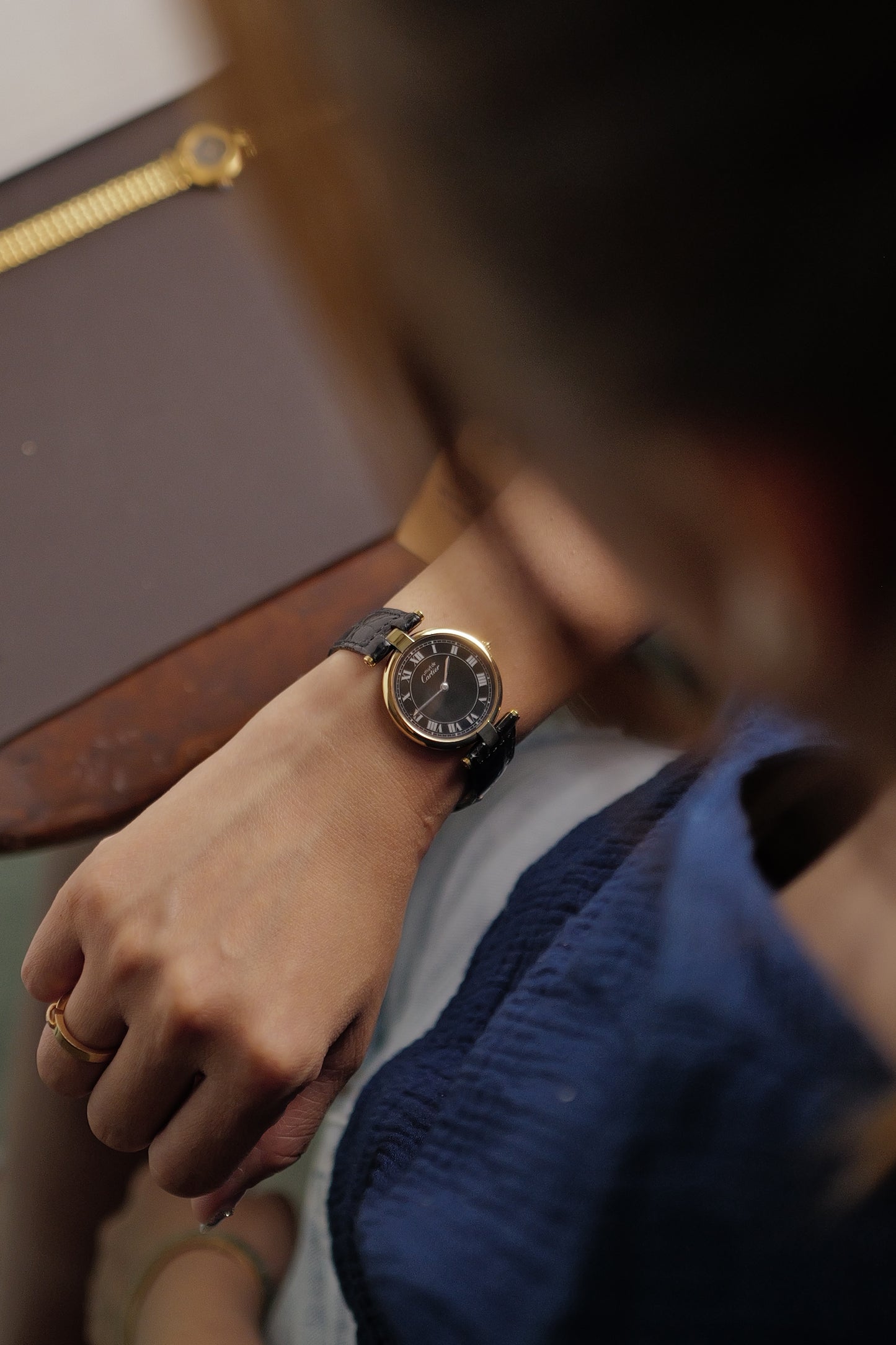 Cartier Vendome Size Lm Quartz Circa. 1980s w/ original box