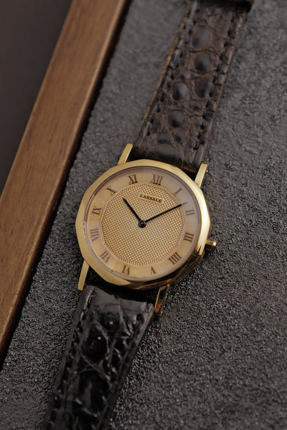 Lassale “Guilloche Hexa” NOS w/ original tag circa. 1989