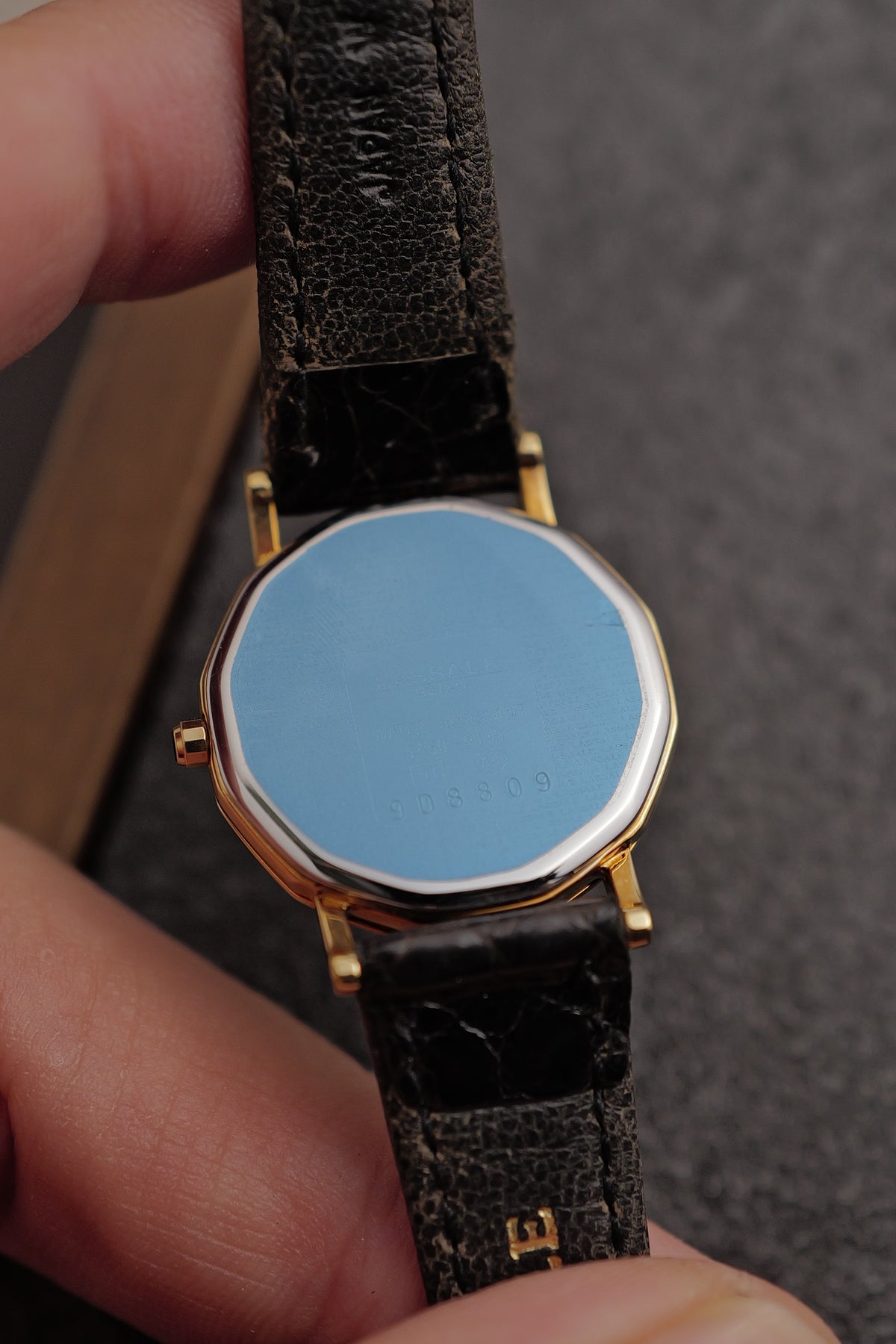 Lassale “Guilloche Hexa” NOS w/ original tag circa. 1989