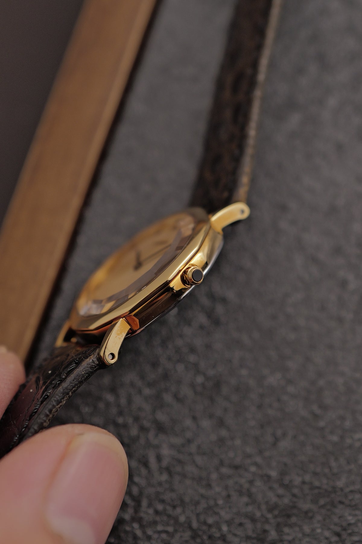 Lassale “Guilloche Hexa” NOS w/ original tag circa. 1989