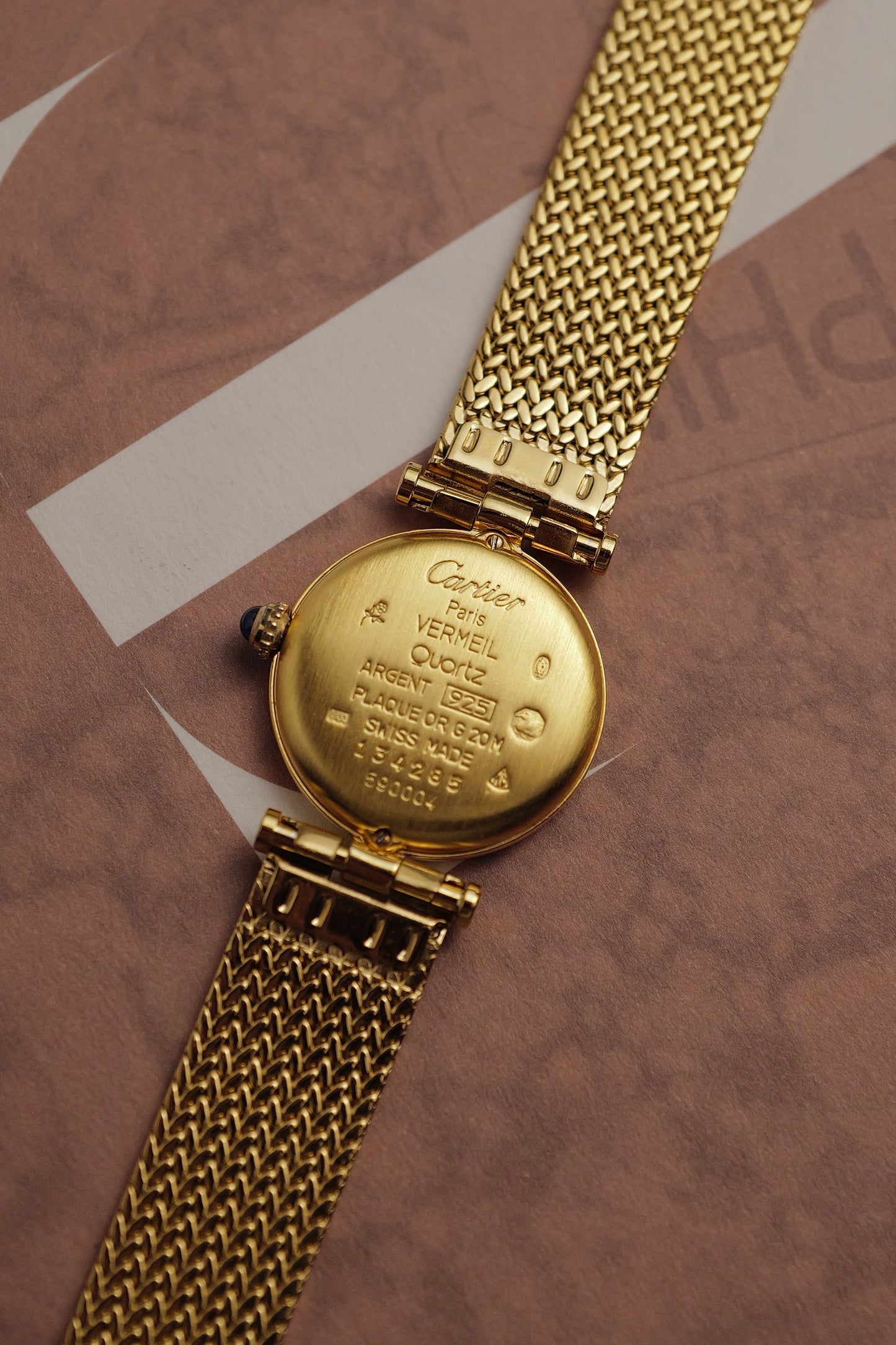 Cartier Vendome SM w/ Diamonds Circa. 1990s