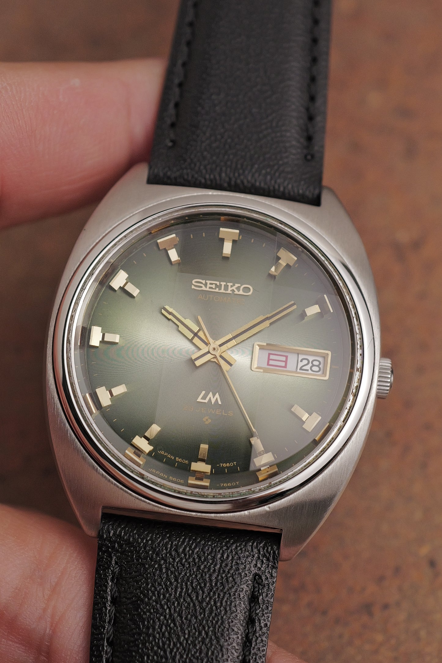 Seiko Lordmatic Faceted Glass Circa.1971