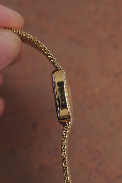Longines integrated Bracelet Ladies Quartz with adjustable buckle