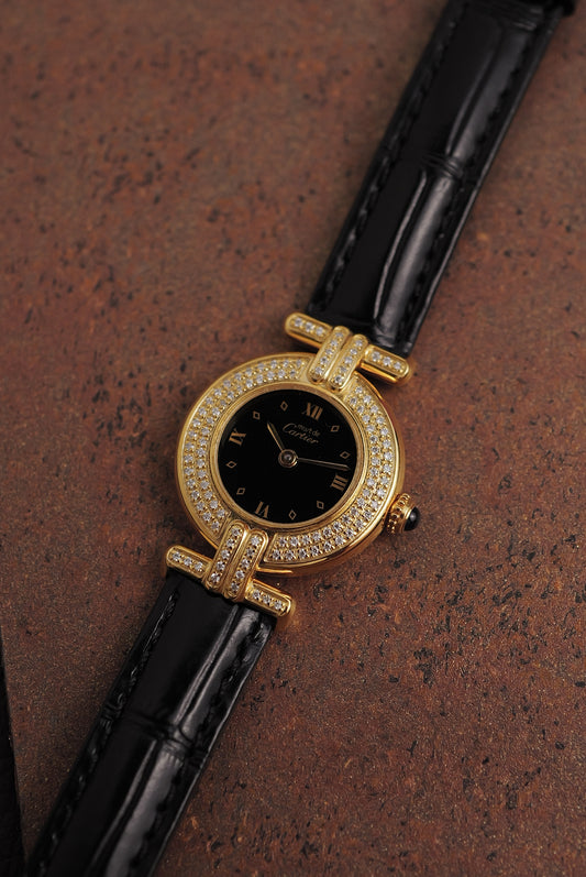 Cartier Colisee " Art-deco Roman" Quartz Circa. 1980s