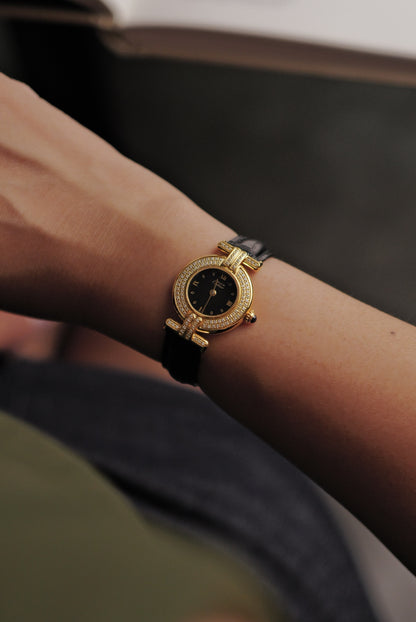 Cartier Colisee " Art-deco Roman" Quartz Circa. 1980s