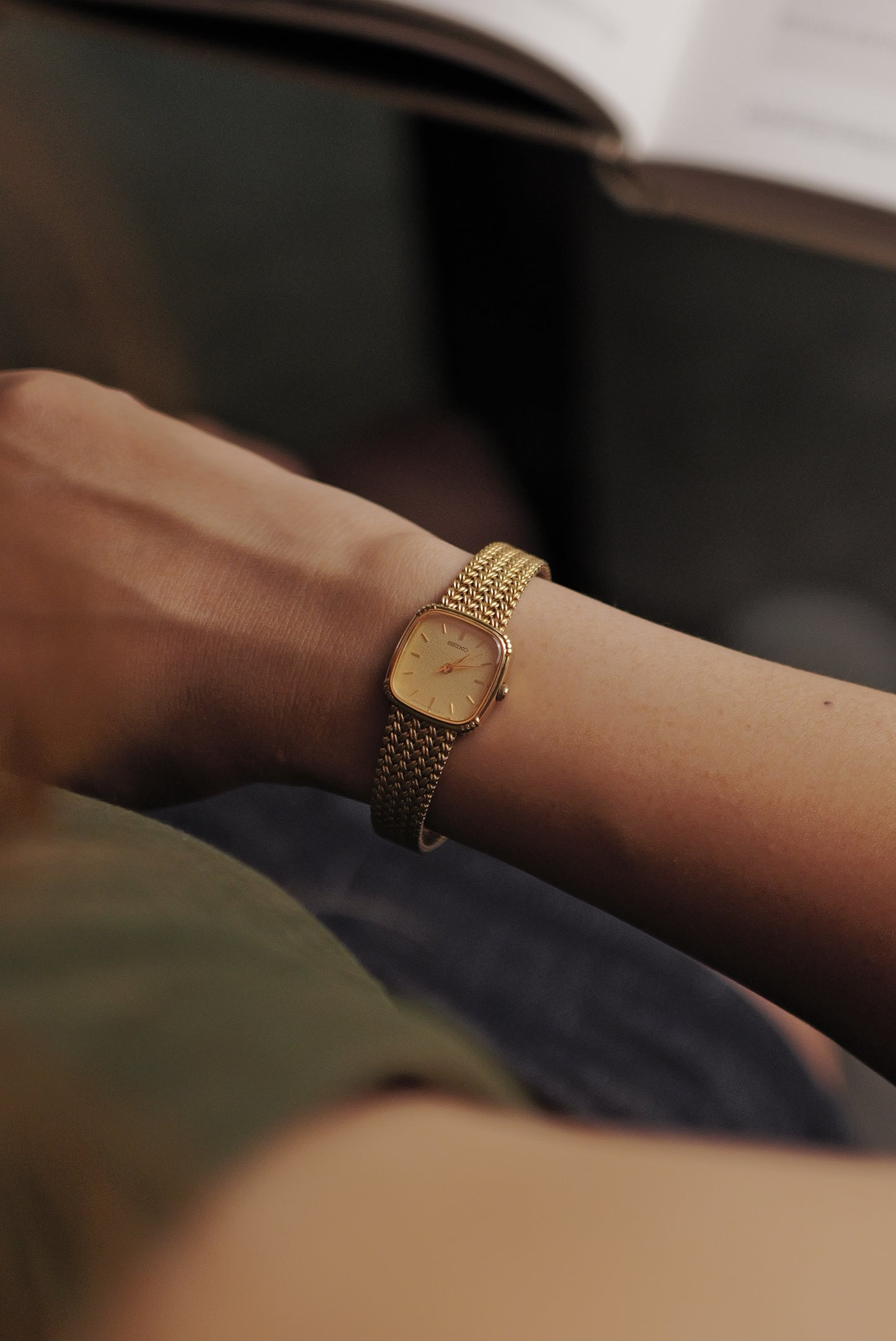 Seiko Integrated Bracelet "TV" Circa. 1987