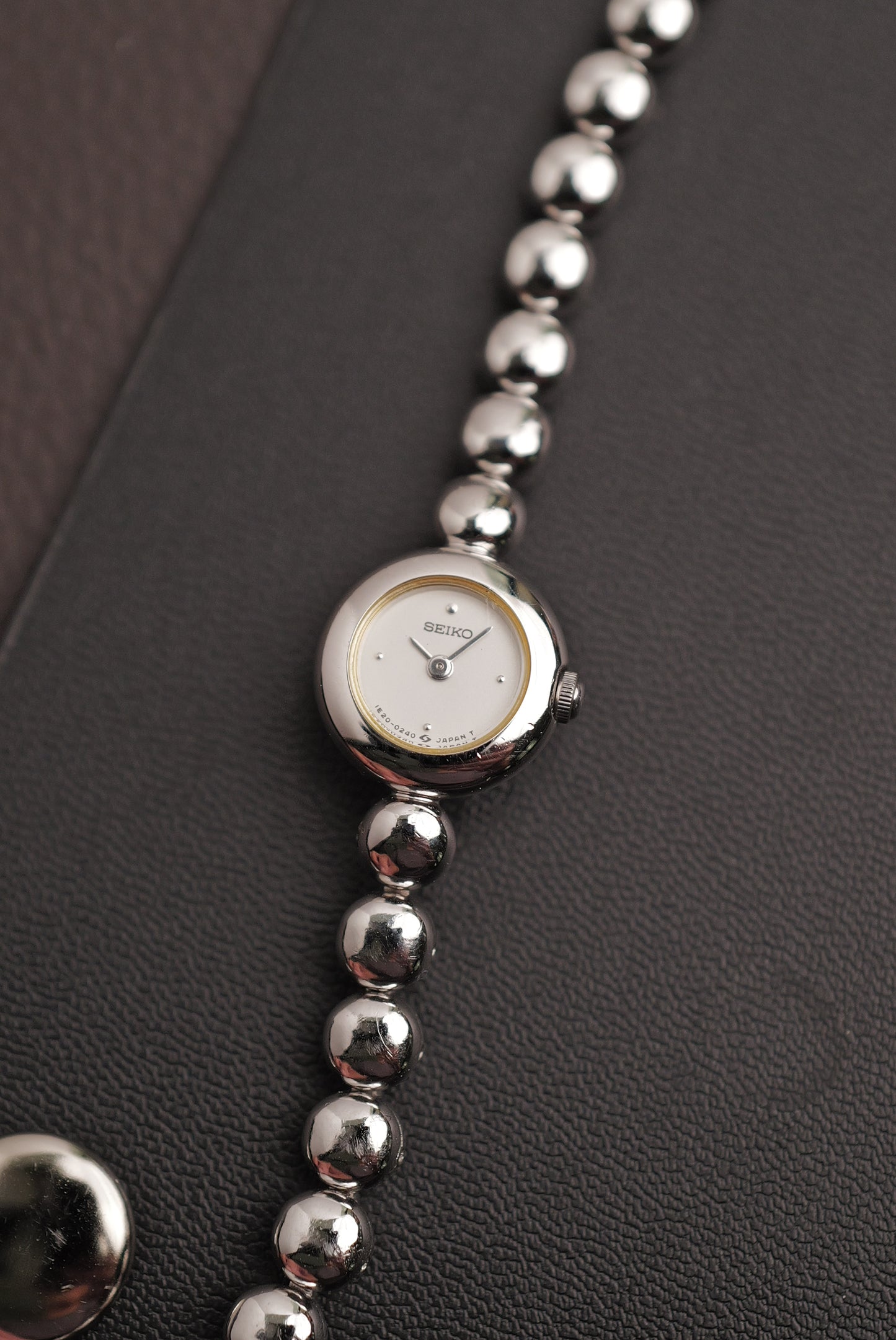 Seiko "Beaded" in steel Circa. 1996