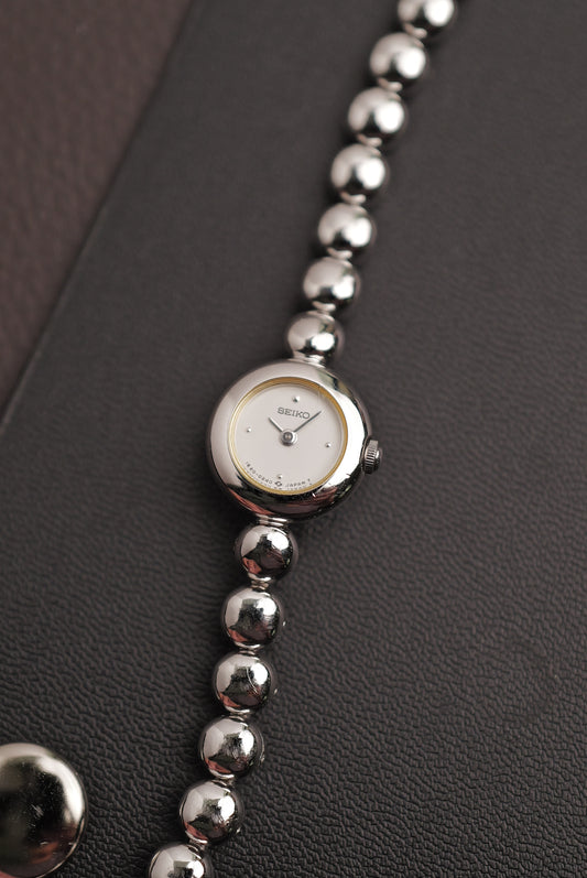 Seiko "Beaded" in steel Circa. 1996