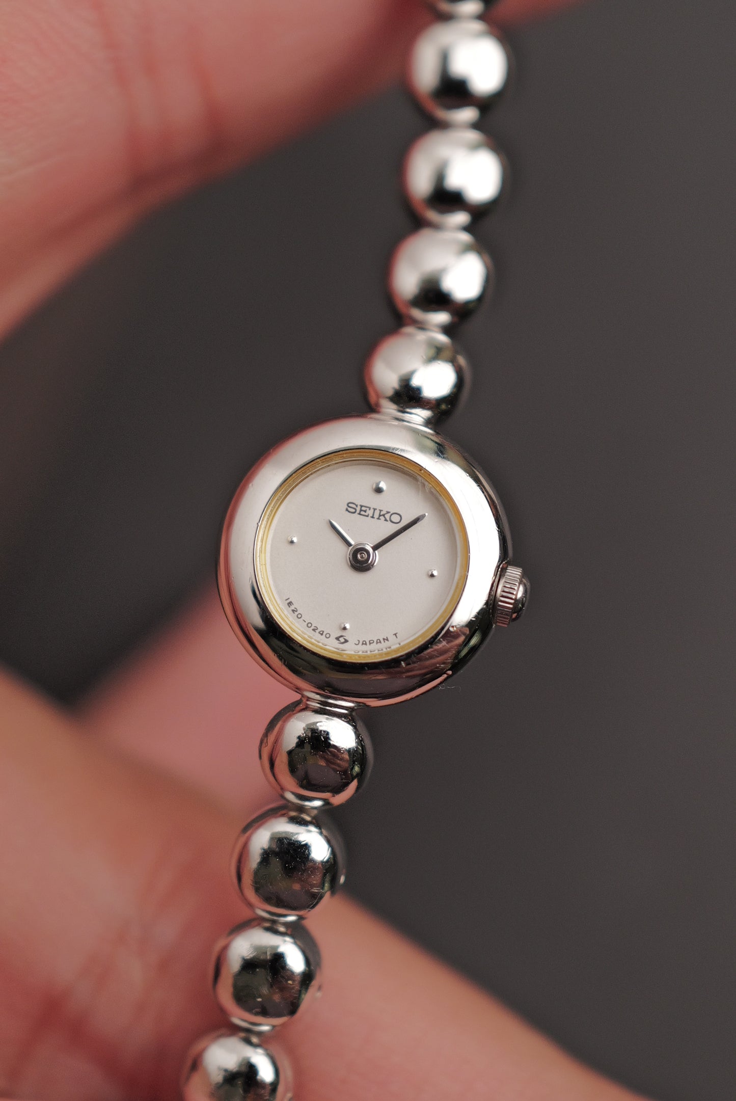 Seiko "Beaded" in steel Circa. 1996