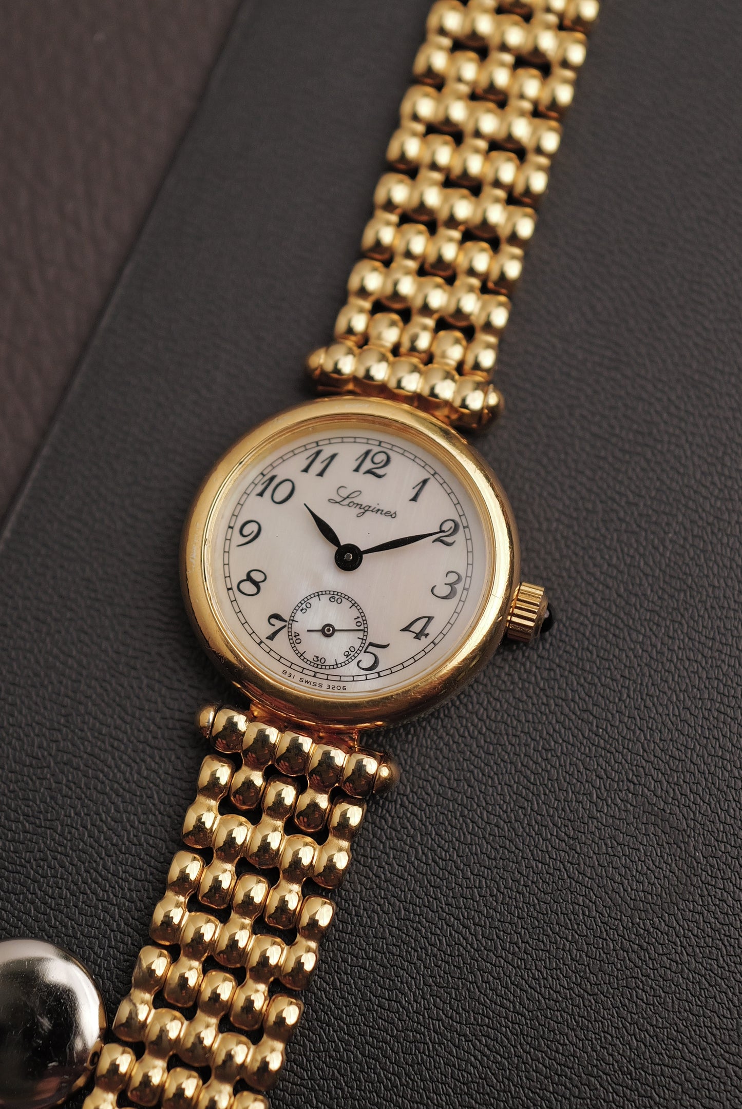 Longines T-lugs 150th anniversary model w/ Mother of Pearl Dial in manual winding
