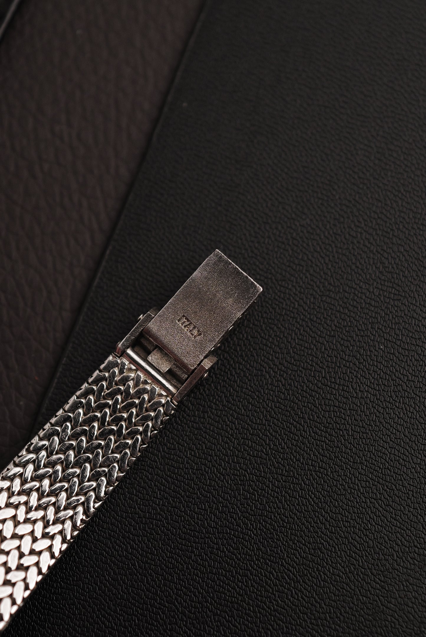 Omega Geneve "TV" on integrated custom bracelet circa. 1970s