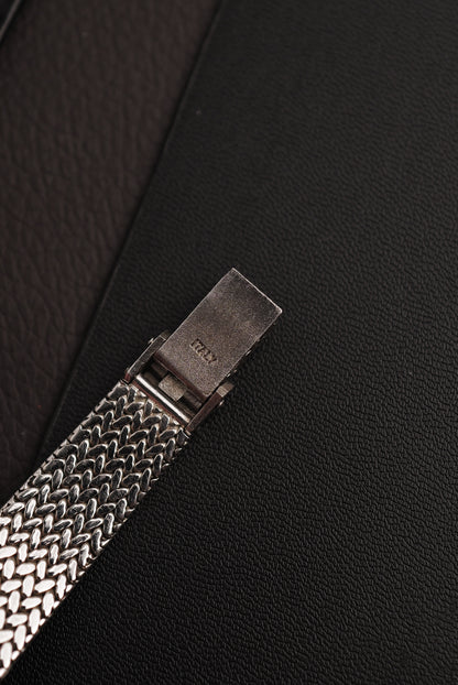 Omega Geneve "TV" on integrated custom bracelet circa. 1970s