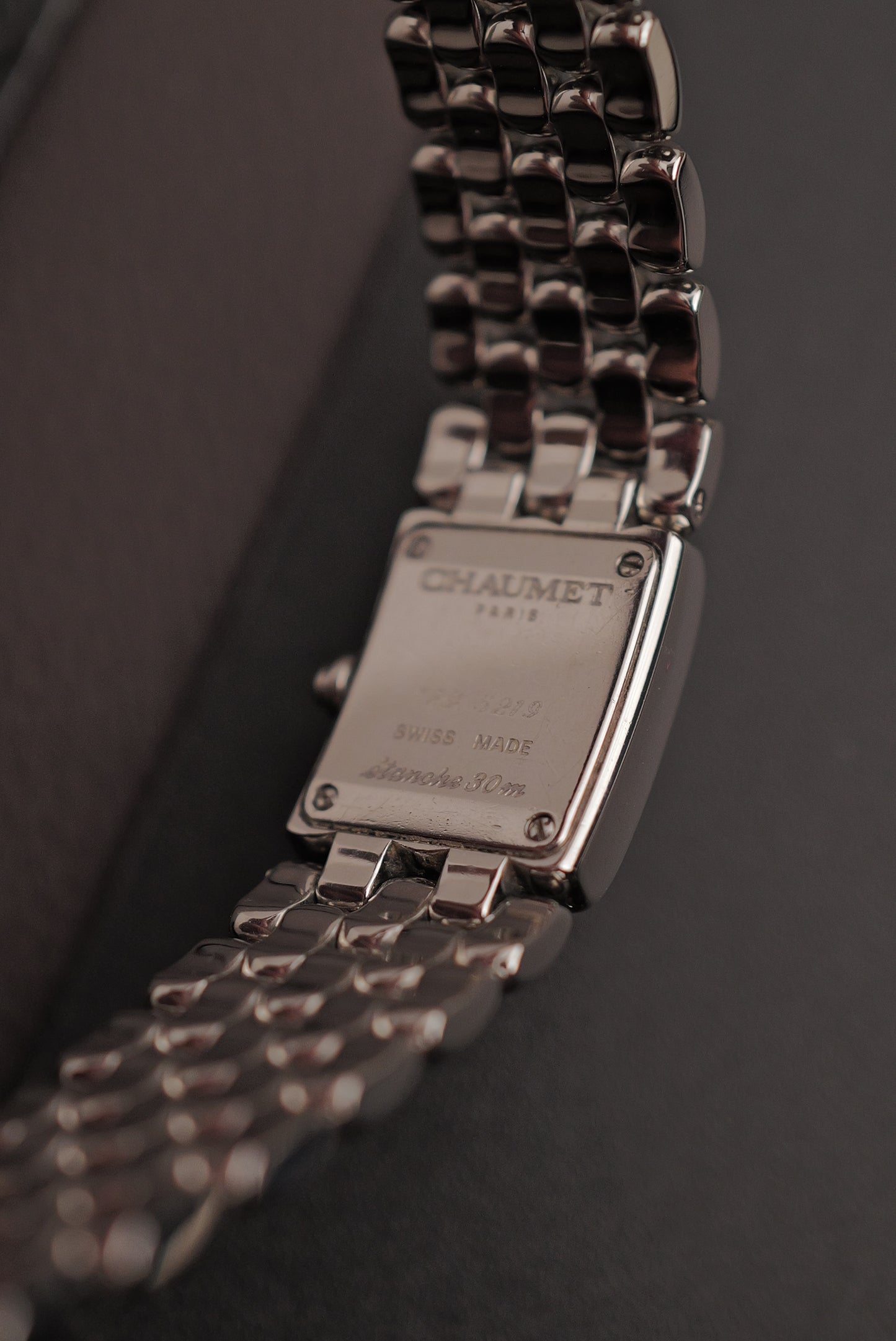 Chaumet Khesis w/ Original Diamond markers Circa. 2000s