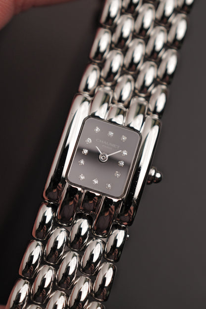 Chaumet Khesis w/ Original Diamond markers Circa. 2000s