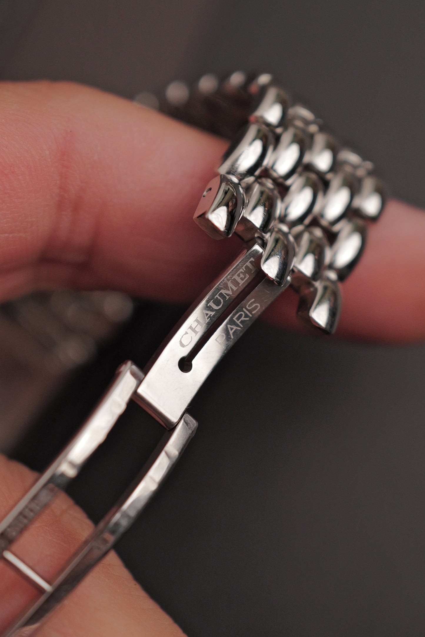 Chaumet Khesis w/ Original Diamond markers Circa. 2000s