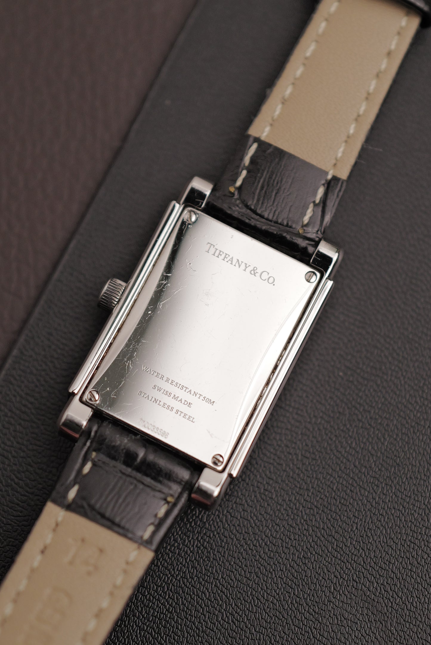 Tiffany Grand Small Seconds Quartz w/ guilloche dial