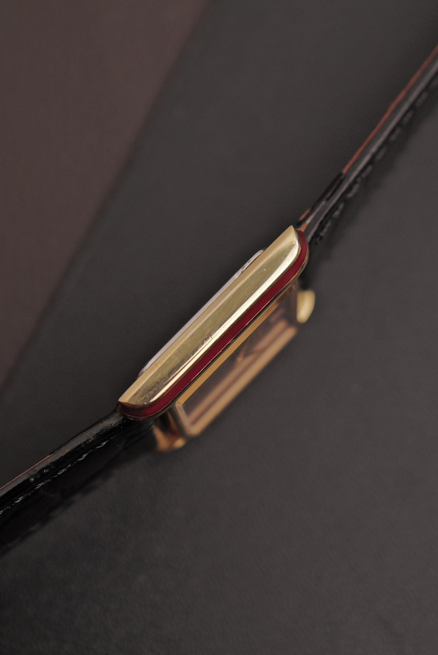 Seiko Tank Art-Deco Lacquer Circa. 1982