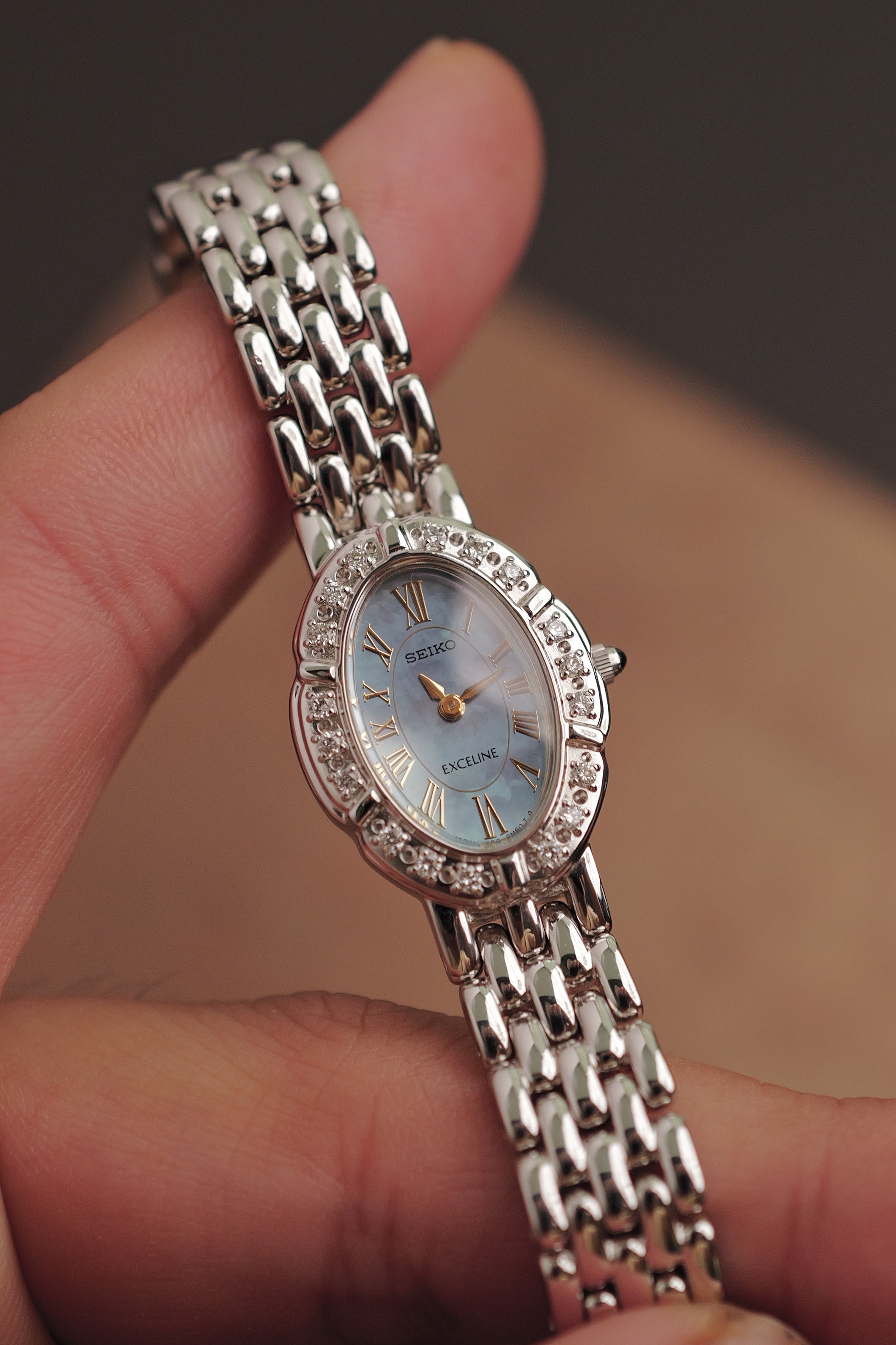 Seiko Exceline Diamond MOP Full Set. Circa. 1996 – My First Vintage