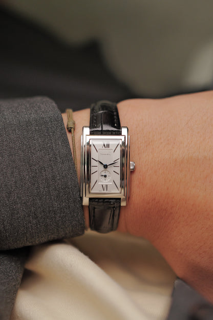 Tiffany Grand Small Seconds Quartz w/ guilloche dial