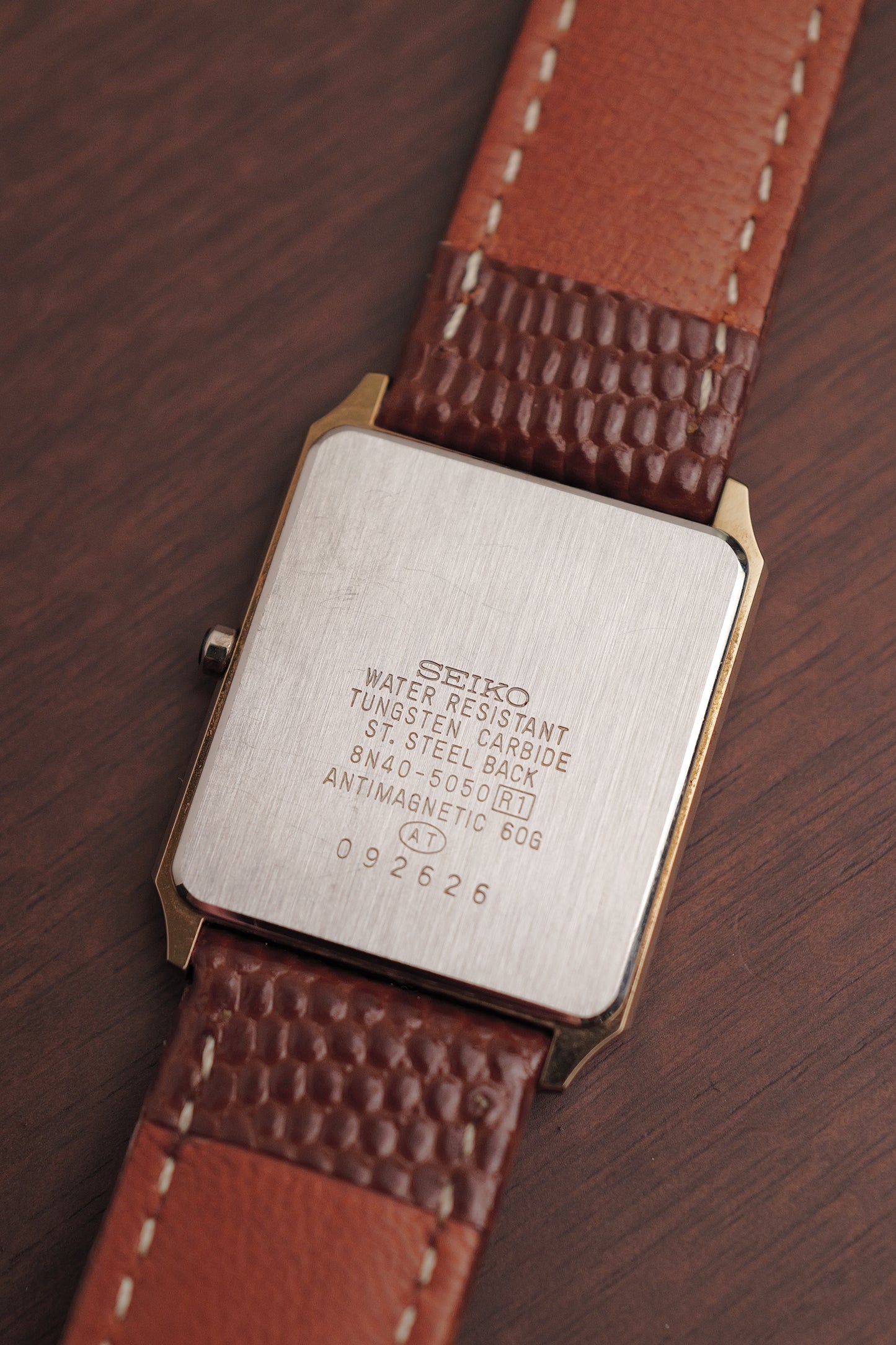 Seiko Dolce "Tungsten Carbide" Circa. 1990