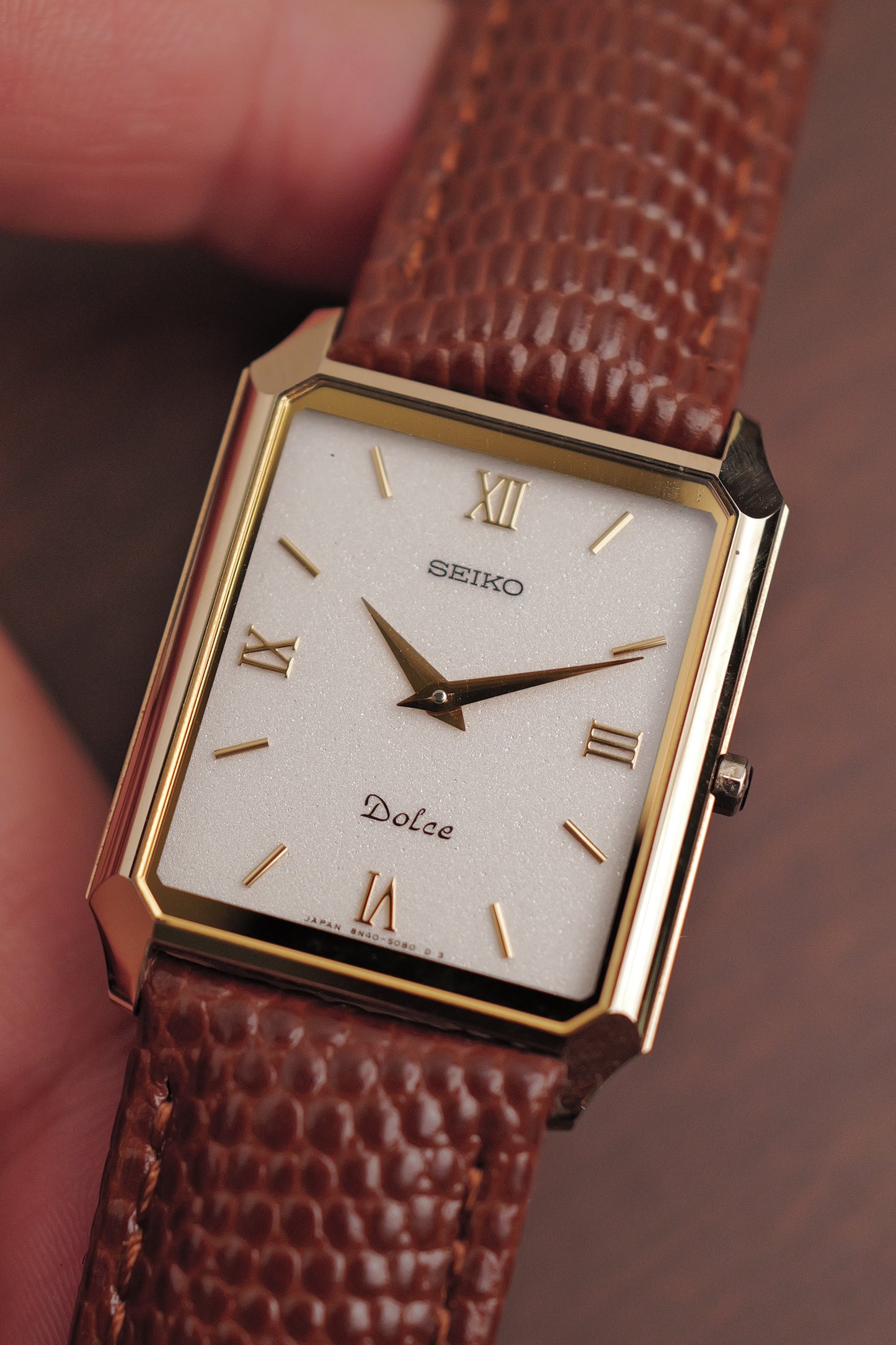 Seiko Dolce "Tungsten Carbide" Circa. 1990